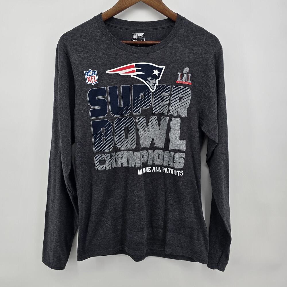 New England‎ Patriots Super Bowl Champions LI 50 Mens Small Tom Brady Drake 2017